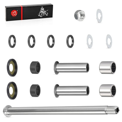 Rear Swing Arm Bearing Seal & Pivot Bolt Kit for Kawasaki KFX400 (2003–2006)