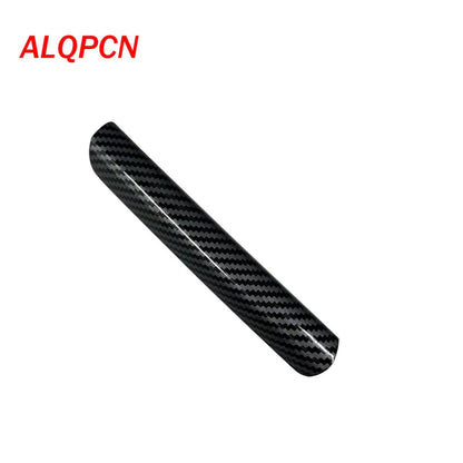 1 Pair Carbon Fibre Inner Door Pull Handle Trim for Ford Escape (2013-2019)