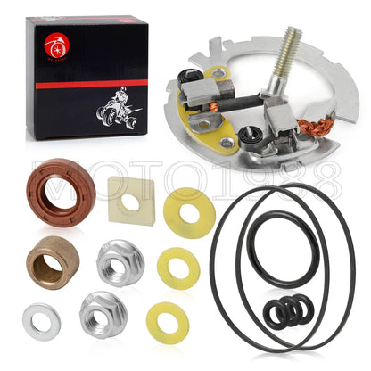 Starter Brush Holder Repair Kit 2x4 4x4 for HONDA Rancher (2000–2006)