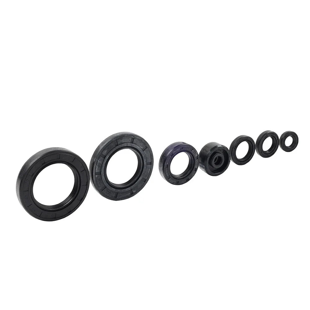 7 x Engine Crank Oil Seals for Yamaha Banshee 350 (1987-2006)