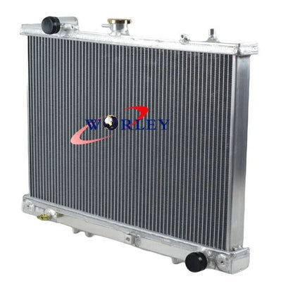 2 Row Aluminum Radiator for Mitsubishi Triton 2.4L Petrol/2.8L Diesel (1996-2006)