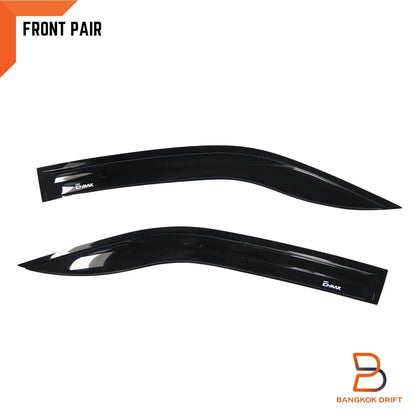 Weather Shield Window Visor Rain Guard for Isuzu D-Max Ute (2024-2025)