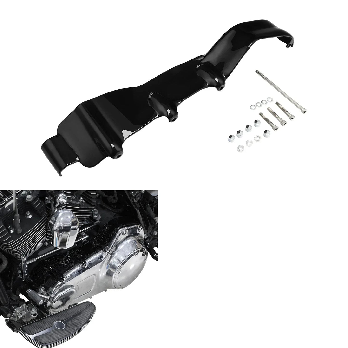 Inner Primary Cover Trim for Harley Touring Road Street Glide Trike (2009-2016)