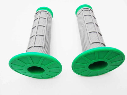 Yamaha YZ250F Hand Grip Set Green Grey