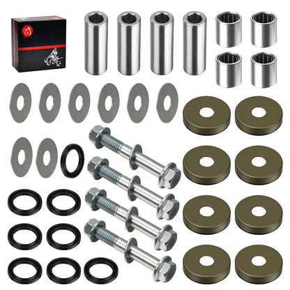 Front Lower A-Arm Bushing Seal Kits & Bolts for Suzuki LT-Z400 (2004–2009)