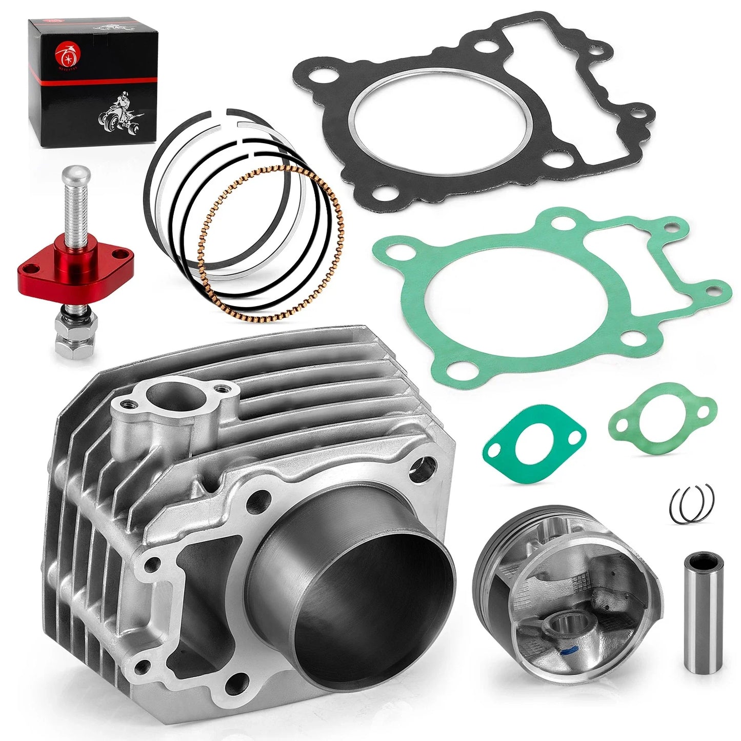 69mm Cylinder Piston & Gasket Kit Kawasaki Bayou 250 KLF250A (2003–2011)