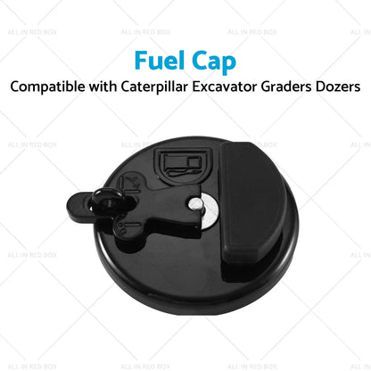 Locking Fuel Cap for Caterpillar Excavator Graders Dozers (7X-7700)