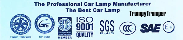 E4 Fog Lamp Light Set for Isuzu D-Max DMAX SX (2016-2023)