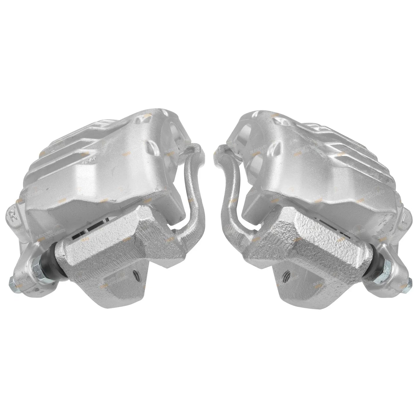 Front LH+RH Disc Brake Calipers + Pads for Ford Falcon AU (2000-2003)