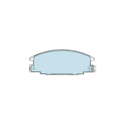 Front Disc Rotors + 4WD Brake Pads for Isuzu MU UCS17/55 (1989 - 1995)