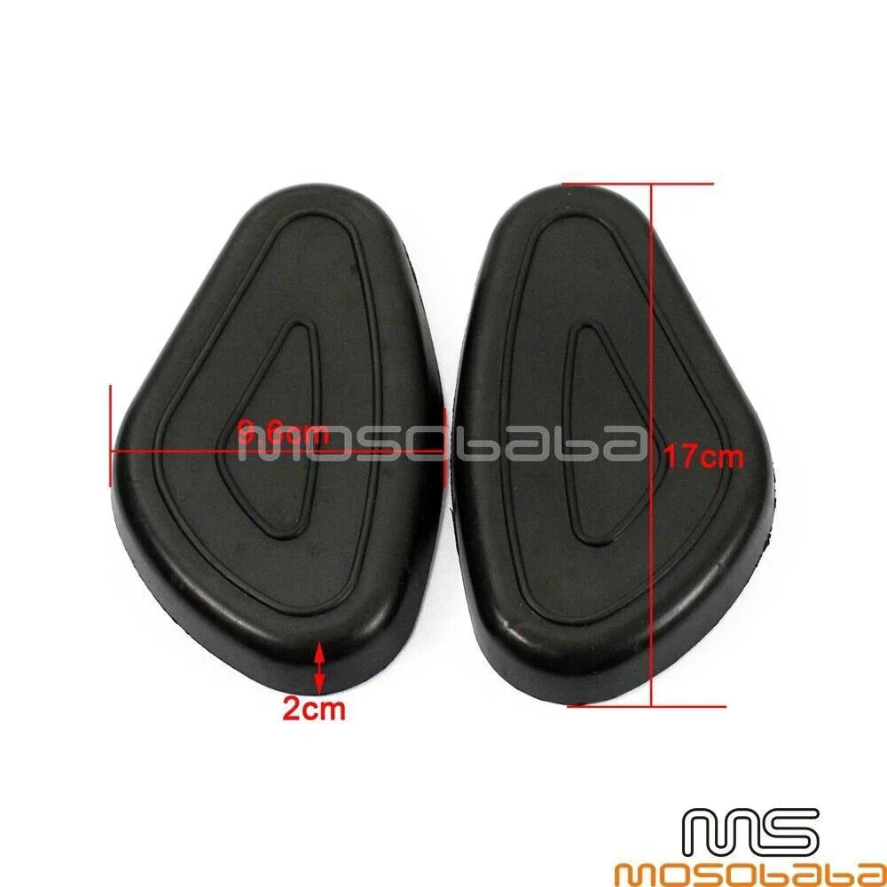 Fuel Gas Tank Knee Pad for BMW M72 R12 R75 R71 K750 BW40 Dnepr Ural