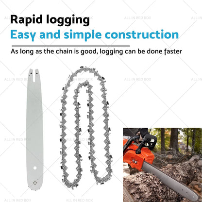 14'' Bar & Tungsten Chain Combo 3/8LP .043 50DL for Stihl 009 MS 210 C