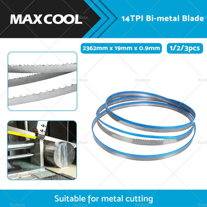 Bi-Metal Bandsaw Blade 2362mm x 19mm 14 TPI for Metal Cutting