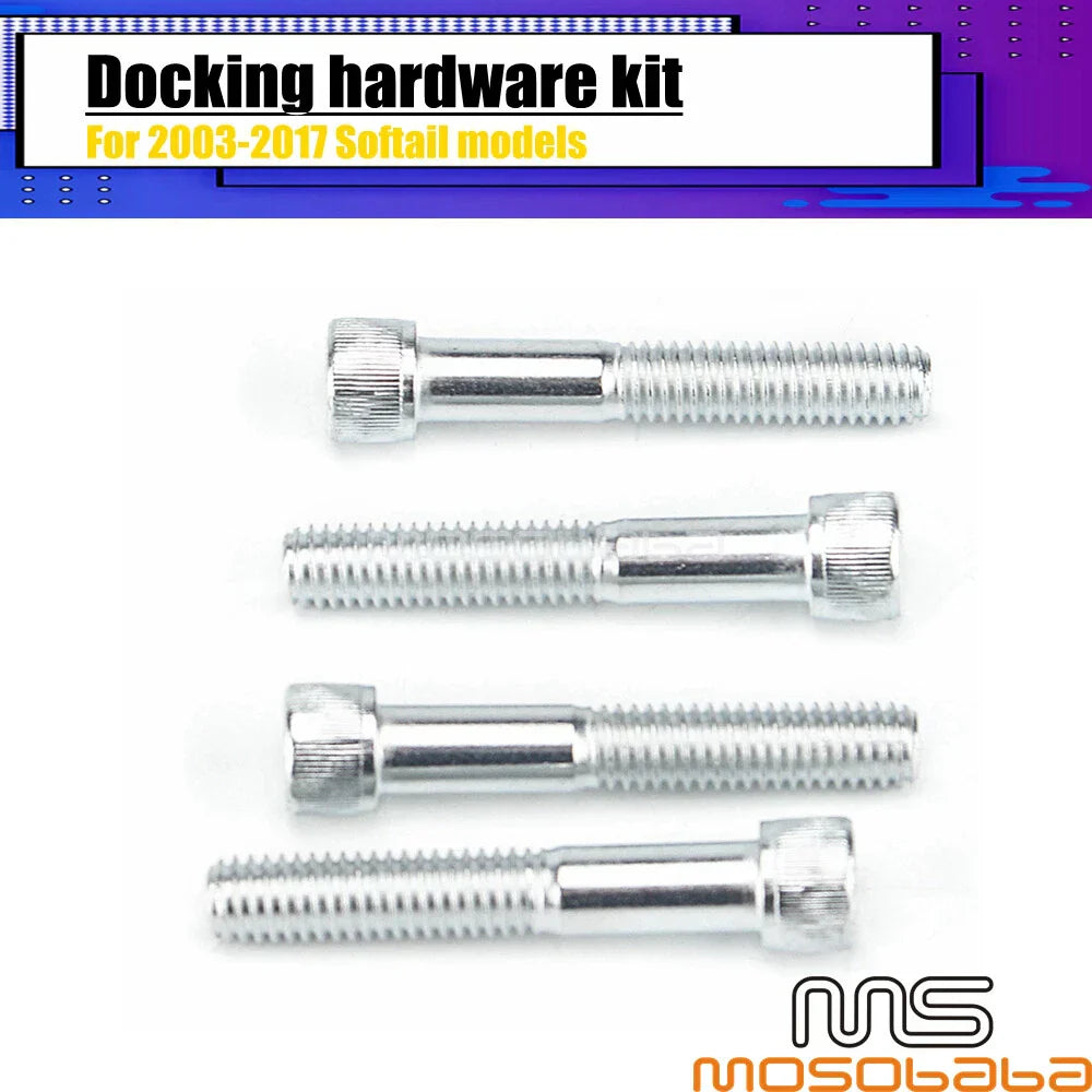Sissy Bar Docking Hardware for Harley Softail FXST (2003-2017)