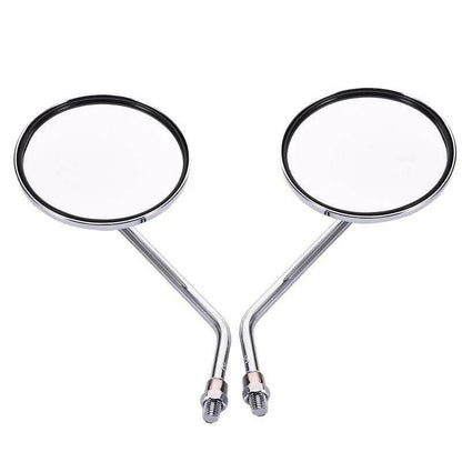 8mm Rearview Mirrors for ATV Quad Moped Scooter Dirt Bike