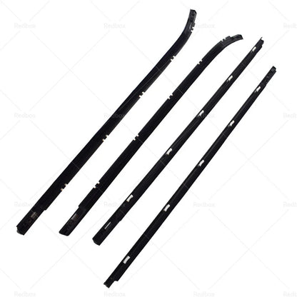4pcs Weather Strip Window Moulding Trim Seal for Hyundai I30 Hatch (07-12)
