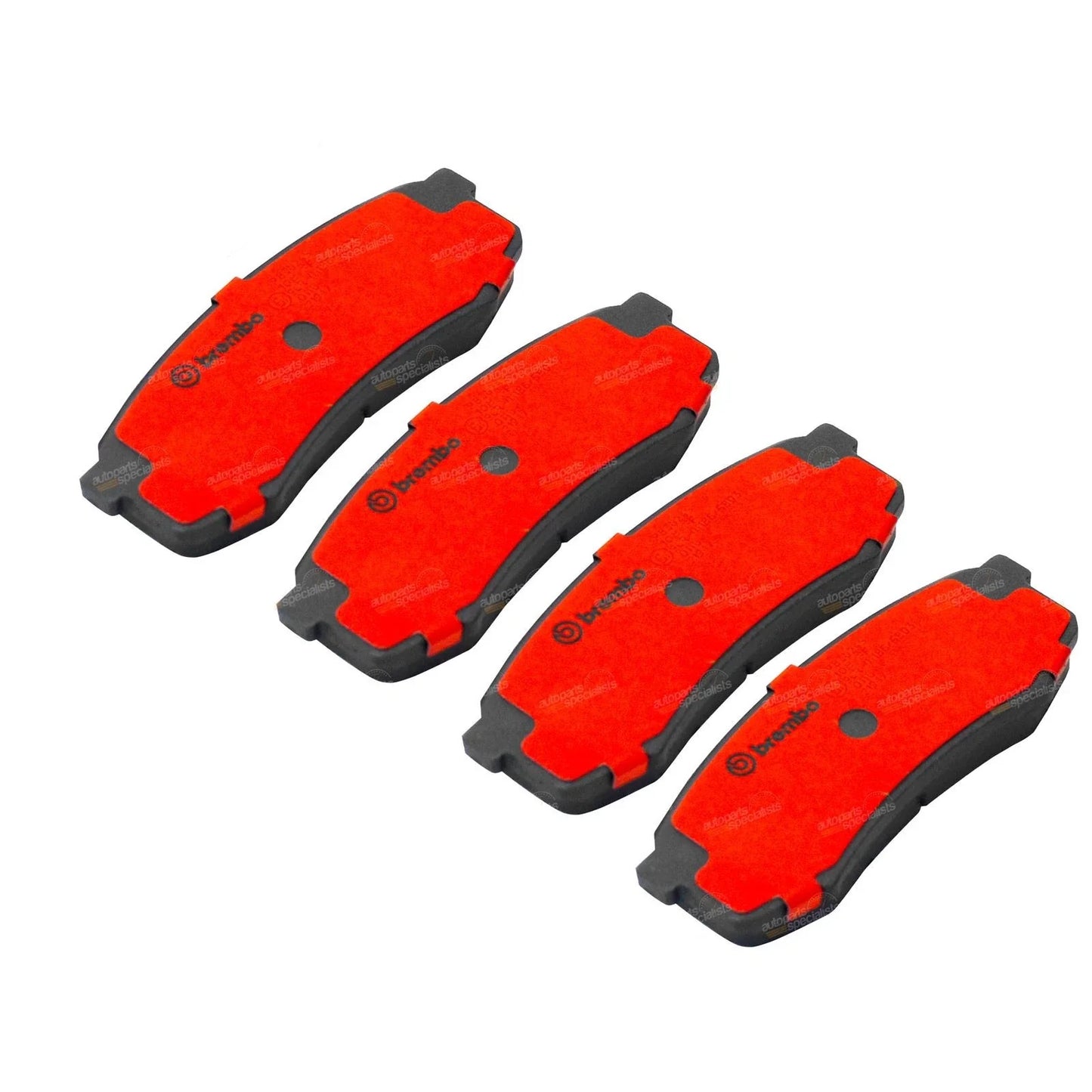 Brembo Rear Disc Pad Set for Toyota Prado GRJ120 (2002–2009)