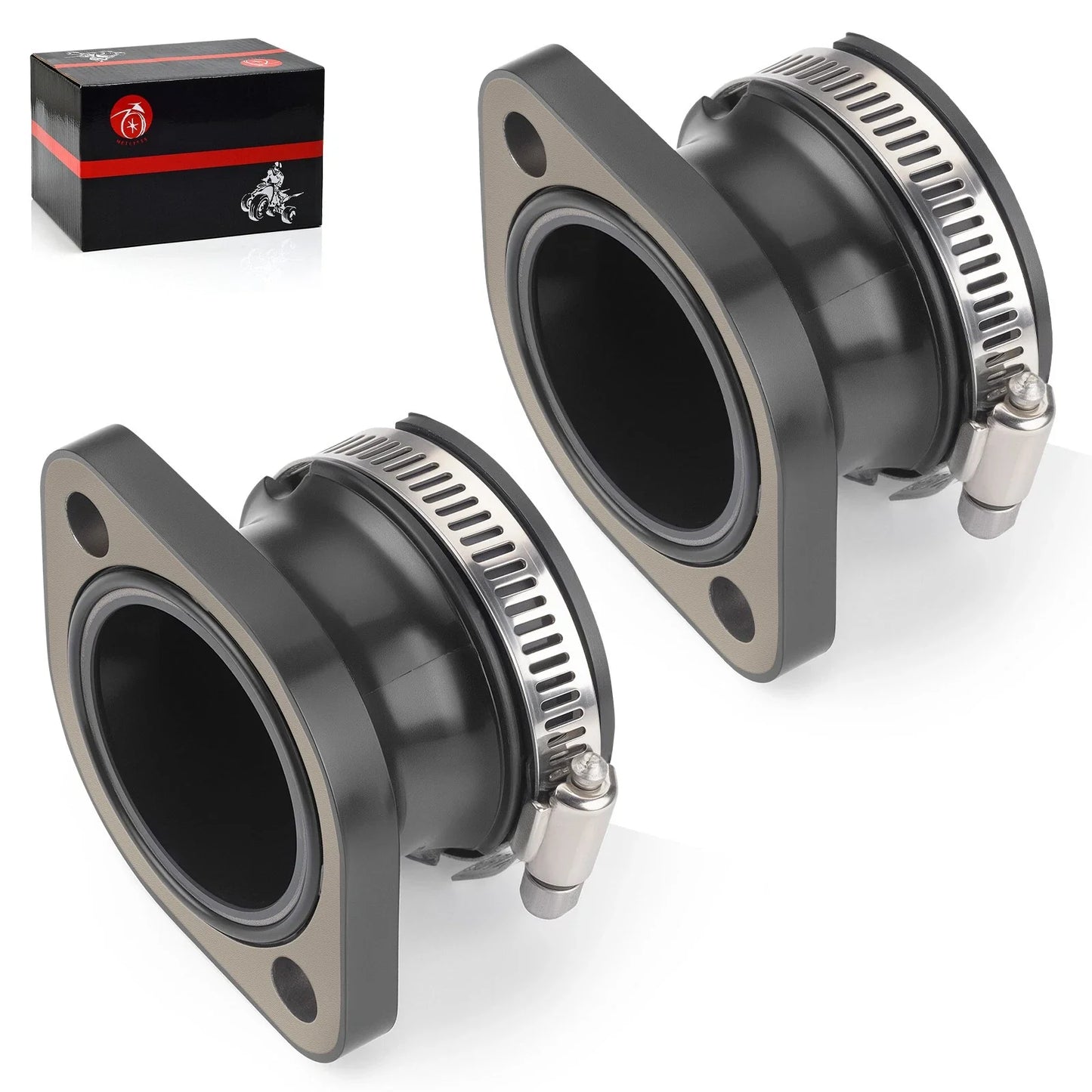 2 x Intake Manifold Boot for Polaris Trail Boss 250 250R (1988–1988)