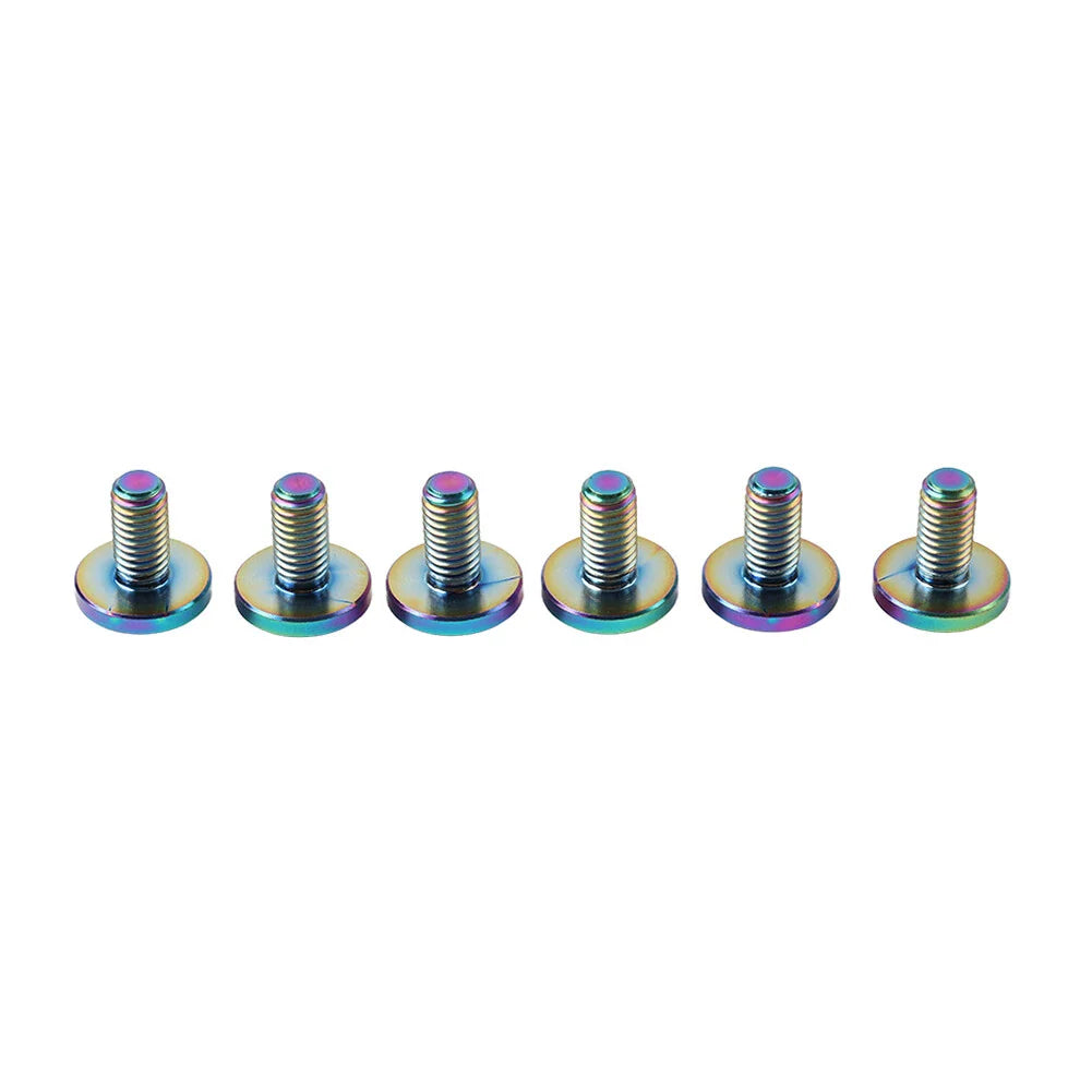 6 x M5x15mm Titanium Bolts Truss Torx Screws for Bike Motorcycle
