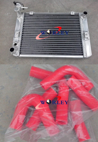 Aluminum Radiator + Blue Hose for Honda V65 Magna VF1100C (1983-1986)