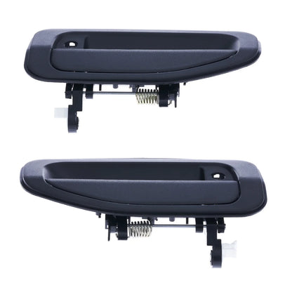 Door Handle Outer 2 x Black Front Left+Right for Mitsubishi Fuso (2005–2020)