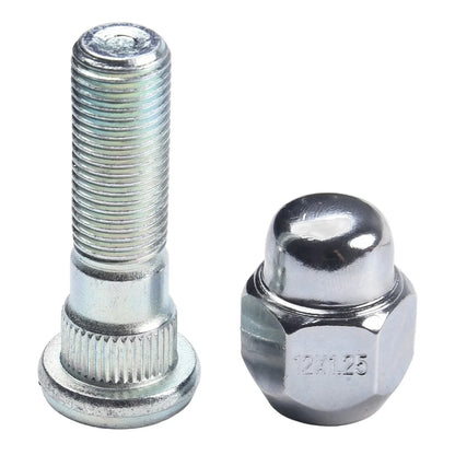 Thread Size 1.25 Wheel Hub Bolt Stud & Nut Set for Forester Set of 4