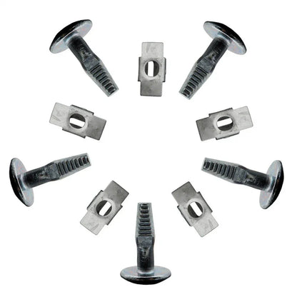 10 x Engine Undertray Cover Screws for Citroen C2 C3 (2003-2010)