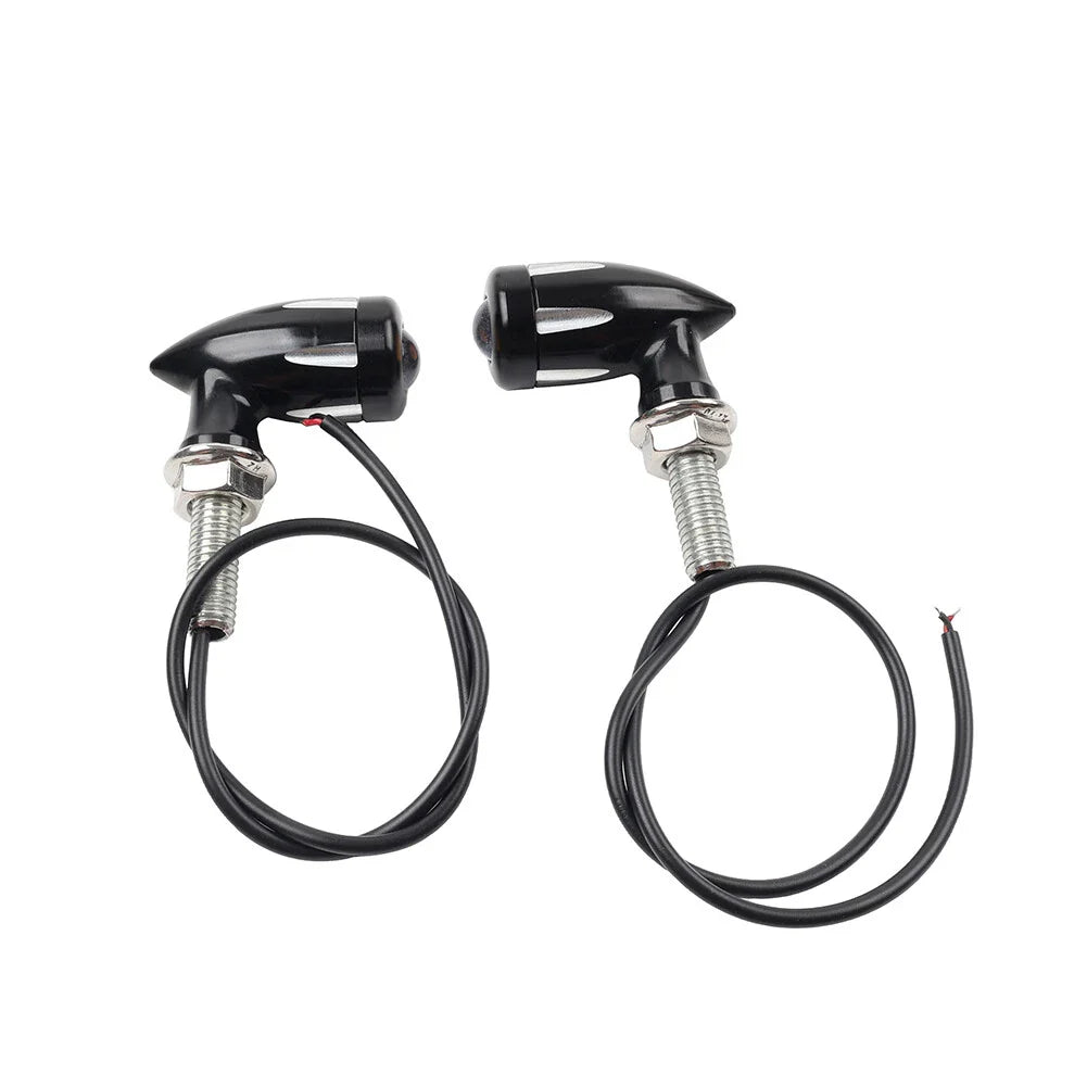 Mini Turn Signal Light Blinker 8mm for Bobber Cafe Racer