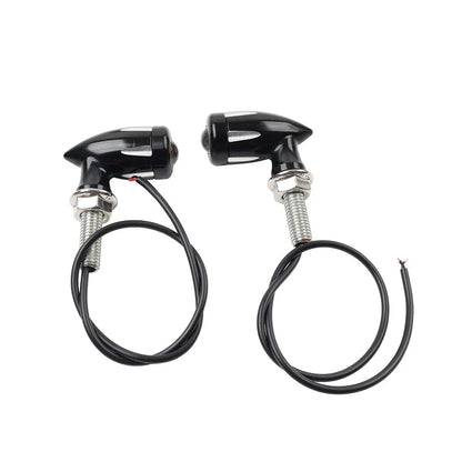 Mini Turn Signal Light Blinker 8mm for Bobber Cafe Racer