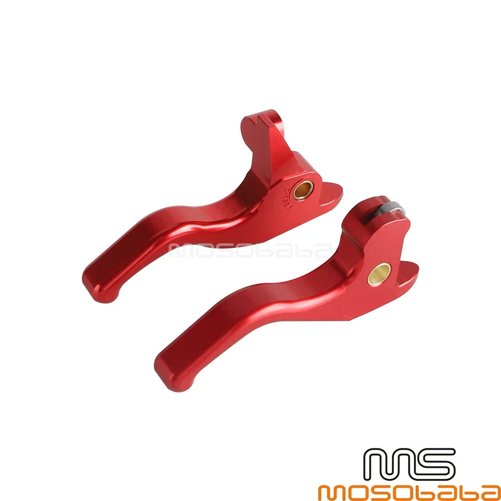 Finger Red Hand Brake Clutch Levers for Harley Street Glide Special (2014-2023)