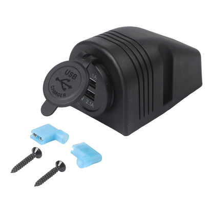 Dual USB Socket / 3 1A Output / Waterproof for Caravan Camper Van