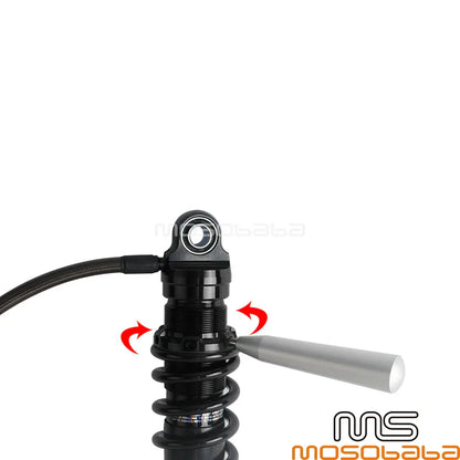 Remote Reservoir Rear Shocks for Harley Touring Electra Glide (2014-2023)