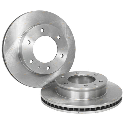 Front Disc Brake Rotors + Pads for Mazda B2600/B2500/BT50/B3000 UN Bravo (2002-2011)