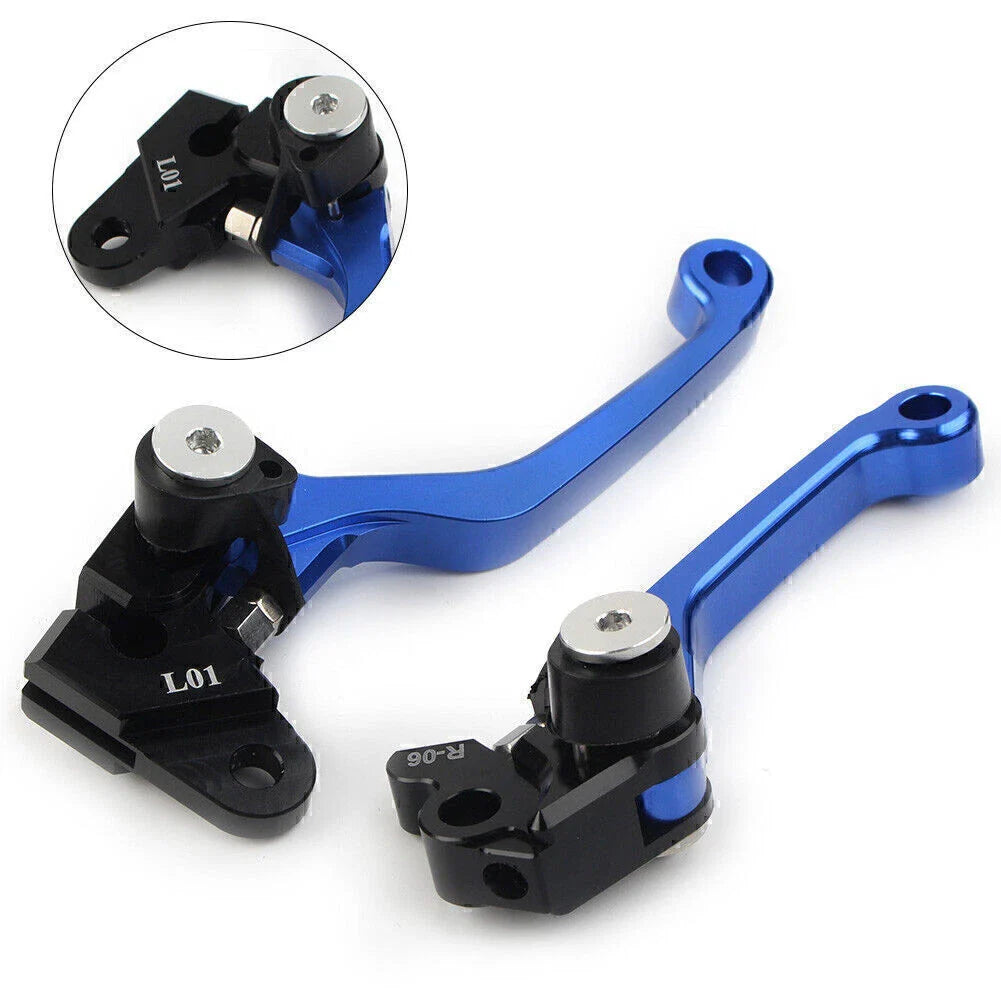 CNC Pivot Brake Clutch Levers for HONDA CRF125R CRF150R CRF250R CRF450R (97-21)