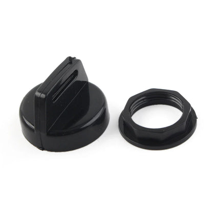Black ABS Ignition Key Cover w/Nut for Polaris RZR XP 800-1000 Ranger Sportsman