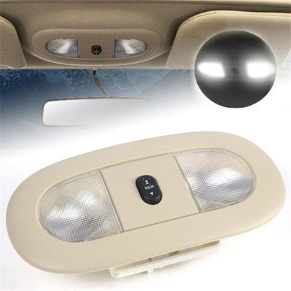 LED Front Overhead Console Dome Light & Sunroof Switch for Ford