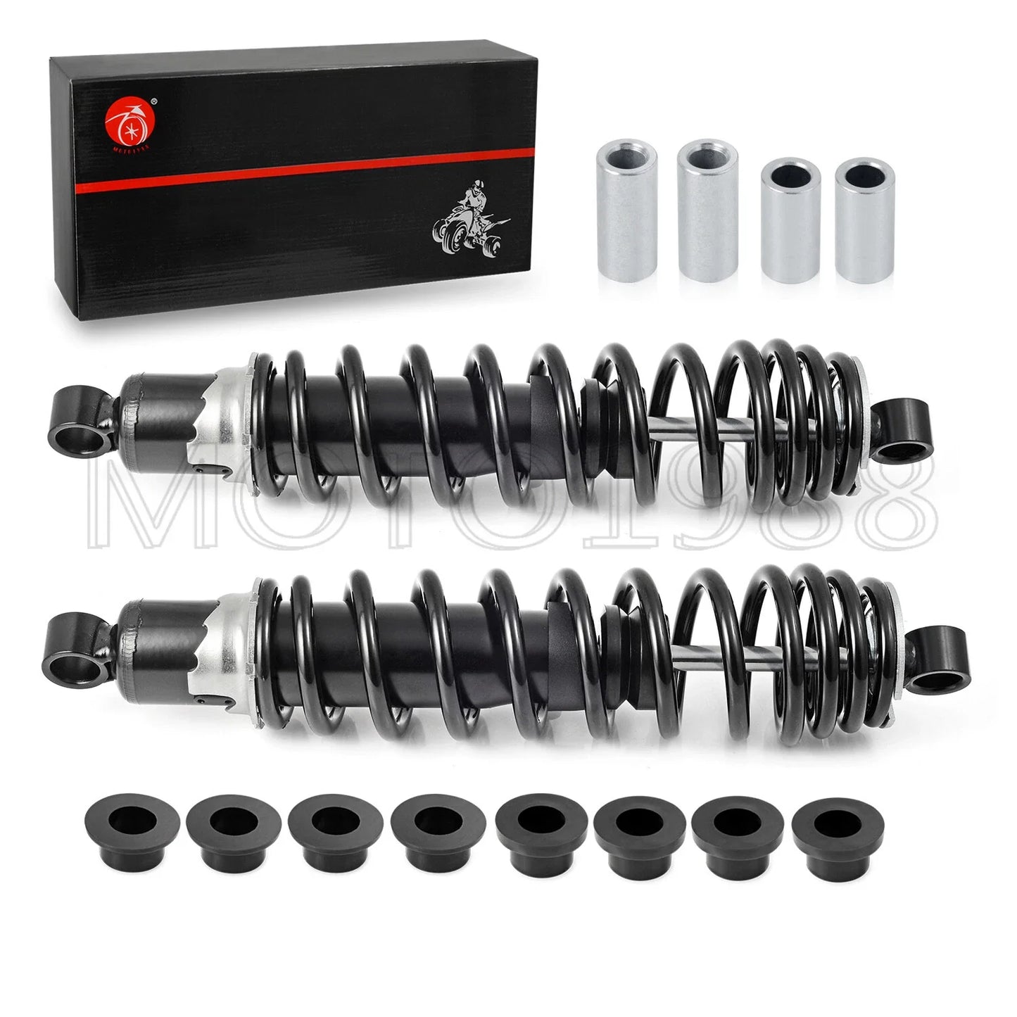 2 x Rear Shocks Absorber Assy for Polaris Ranger 570 (2014–2023)