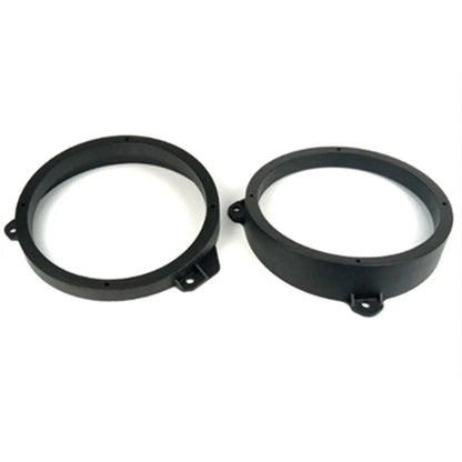 6.5" Black Front Door Speaker Spacers for Subaru Forester (2003-2023)