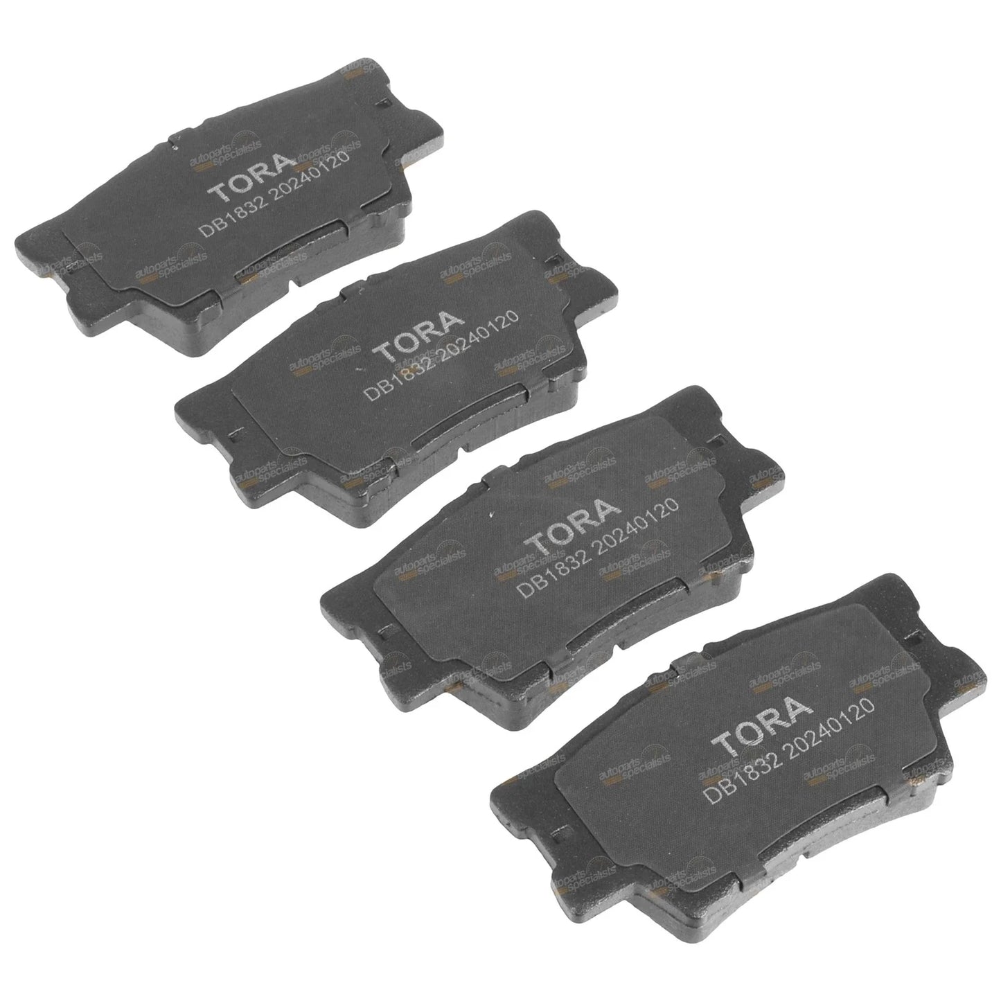 Rear Ceramic Disc Brake Pad Set for Toyota Camry AHV40R AVV50 (2010–2017)