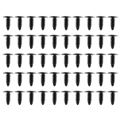 Fastener 50x Black Bumper Fender Clip Accessories for Nissan
