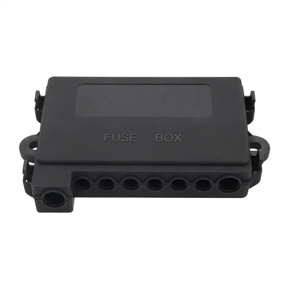 7 Way Fuse Box Power Distribution Assembly for Car (1 in 7 Out)