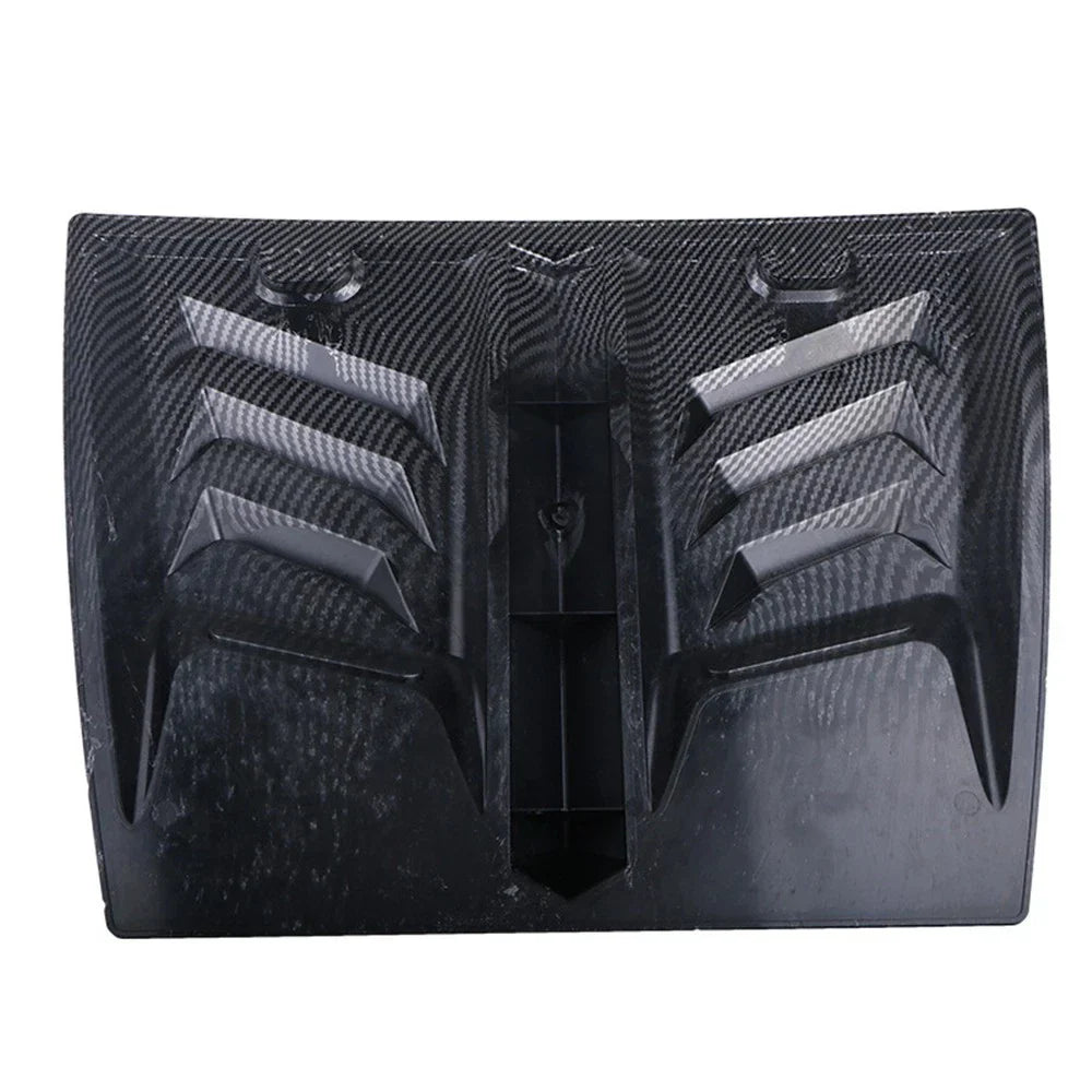 Carbon Fiber ABS Hood Vent Scoop Cover for Car (No Year Specified)