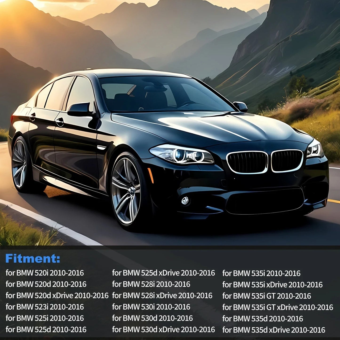 1 Set RHD Side Door Window Control Panel Cover for BMW 5 Series