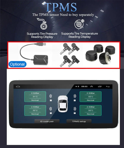 12.3'' Carplay Stereo Navigation for Nissan Tiida Versa (2004-2012)