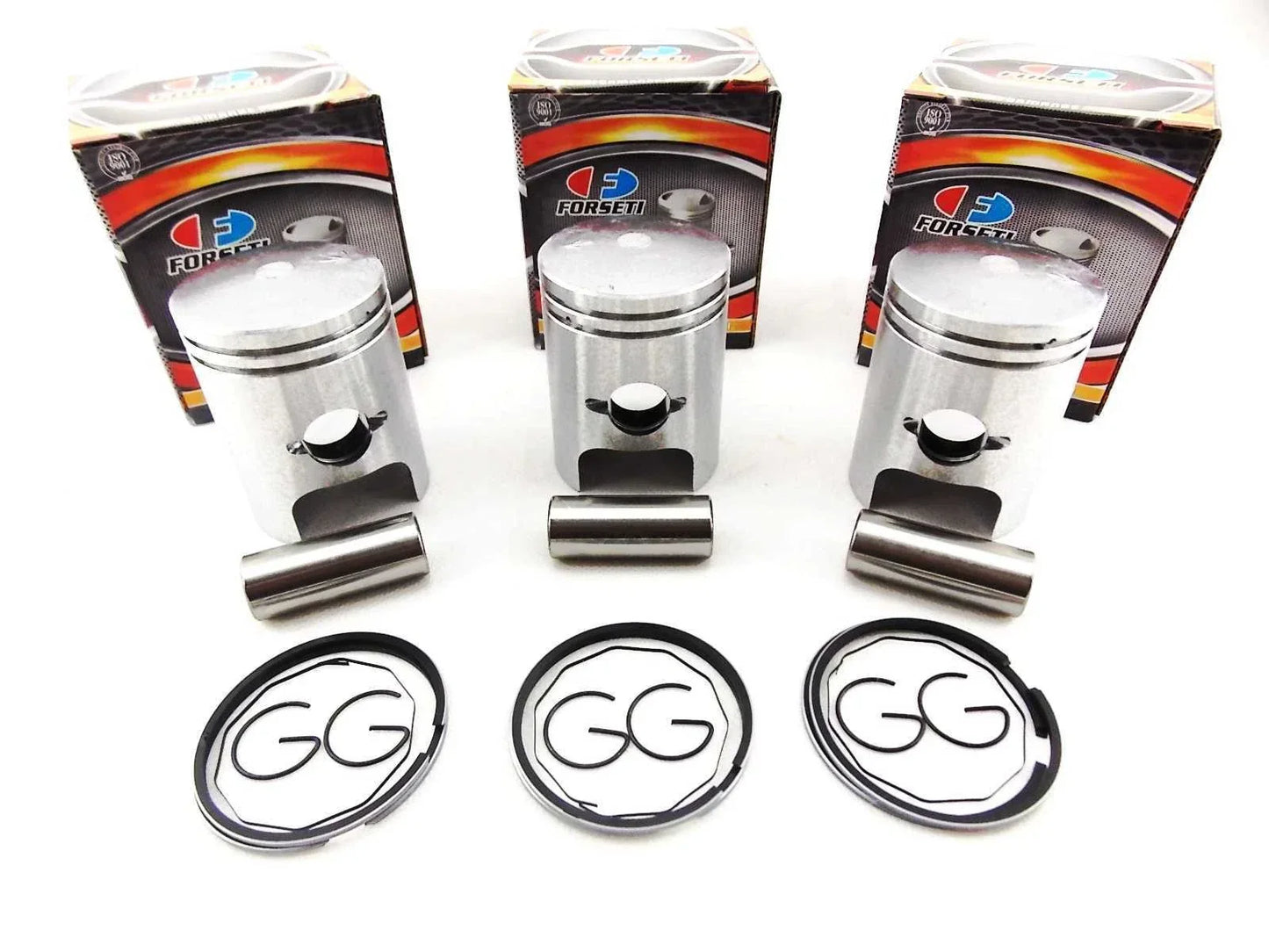 45mm Piston Kit with Rings & Clips for Kawasaki S1-C 250SS Mach I (1975)
