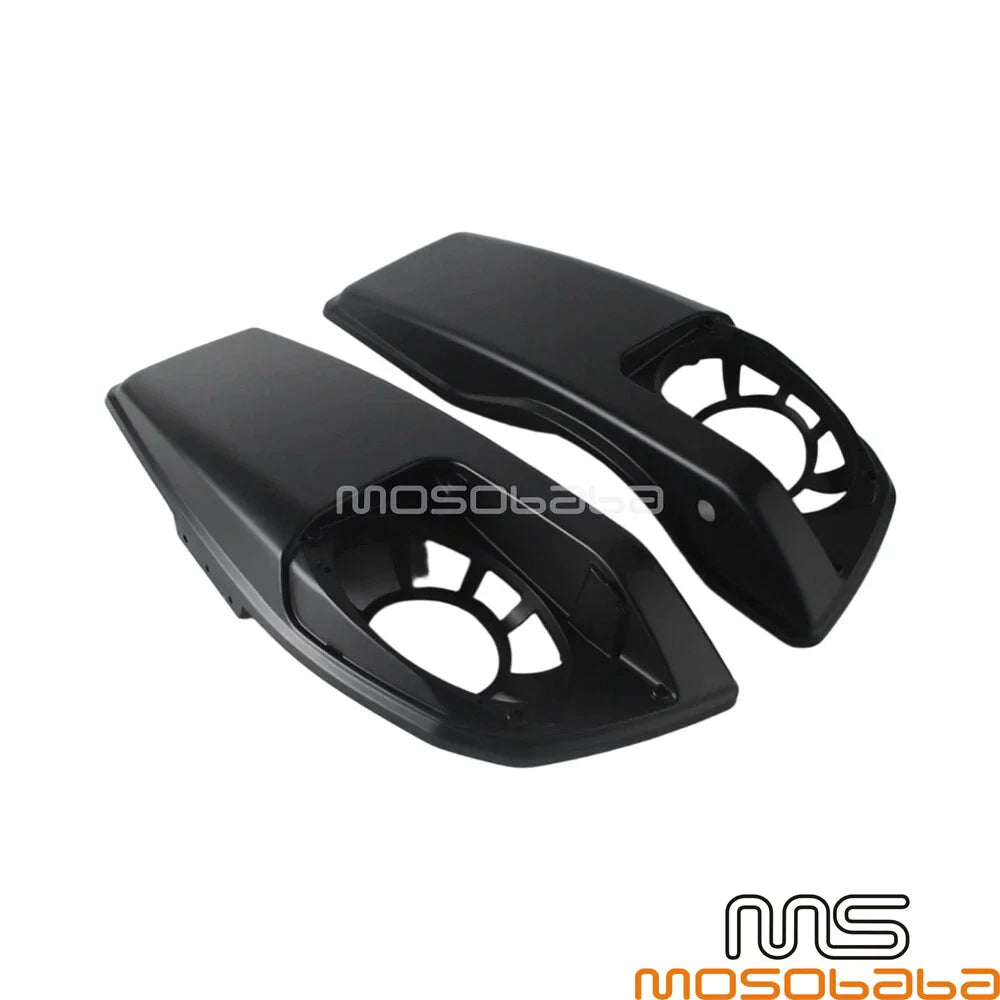 Black Saddlebag Lids Covers for Harley FLHXSE FLTRXSE (2023-Up)