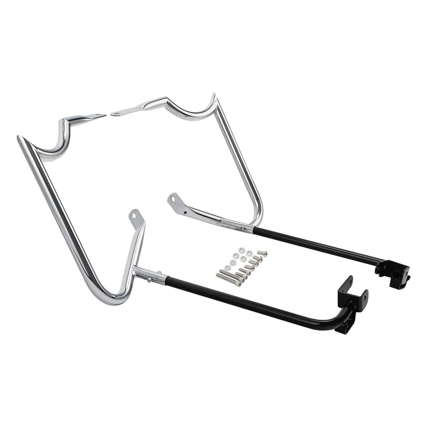 Saddlebag Bracket Guard Bar for Harley Touring Electra Street Glide (2014-2024)