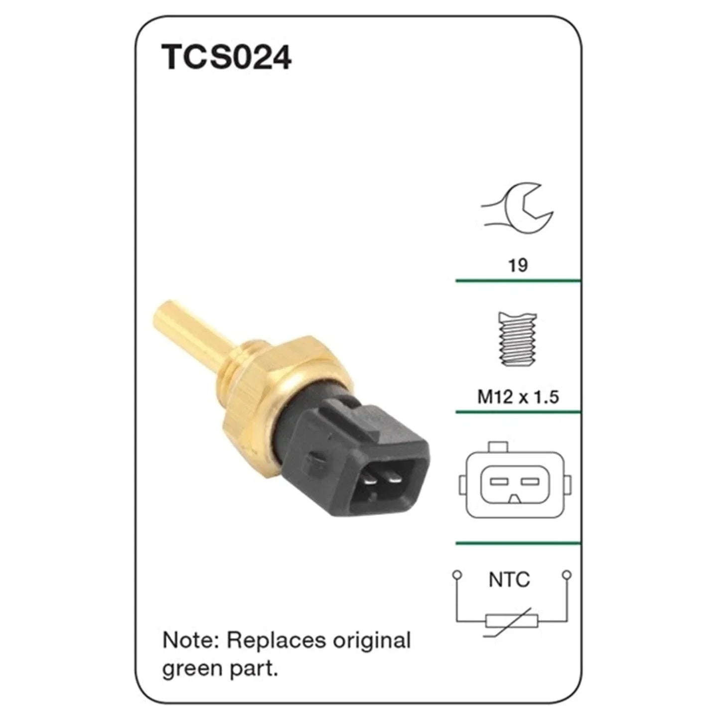 Coolant Temperature ECU Sensor for Toyota Celica ST162 4cyl 2.0L 3S-GE 1985~1988