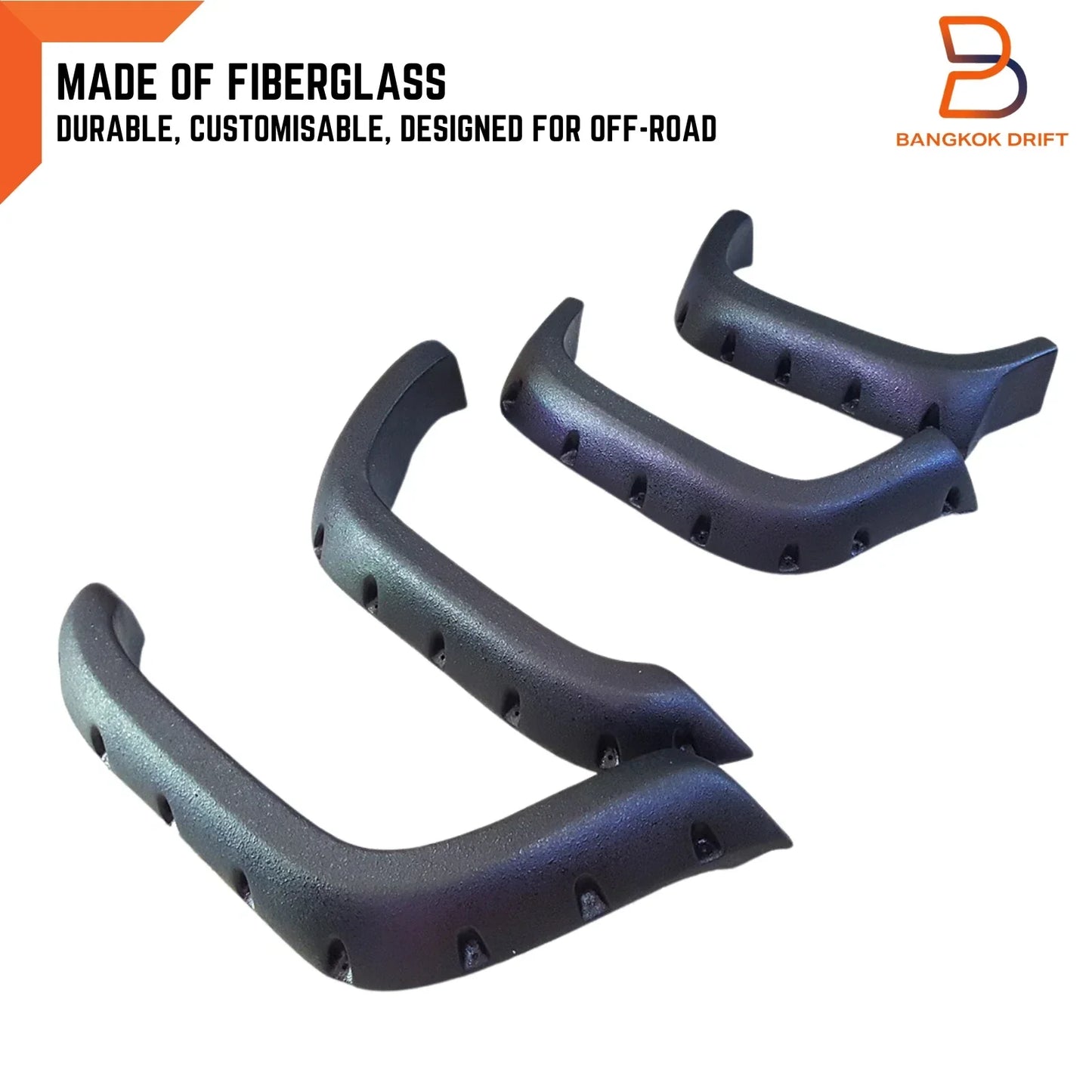 Off-Road Fender Flares for 88-96 Toyota Hilux 4x4 Ute MK3 LN106 Short Bed