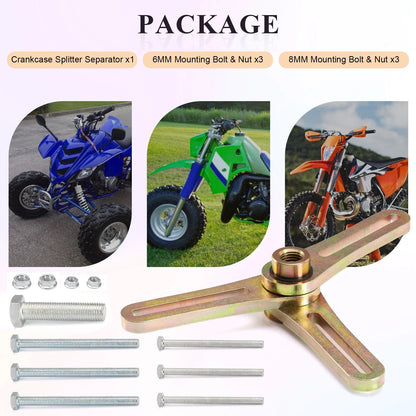 Crank Case Splitter Tool for ATV Motorcycle Dirt Bike